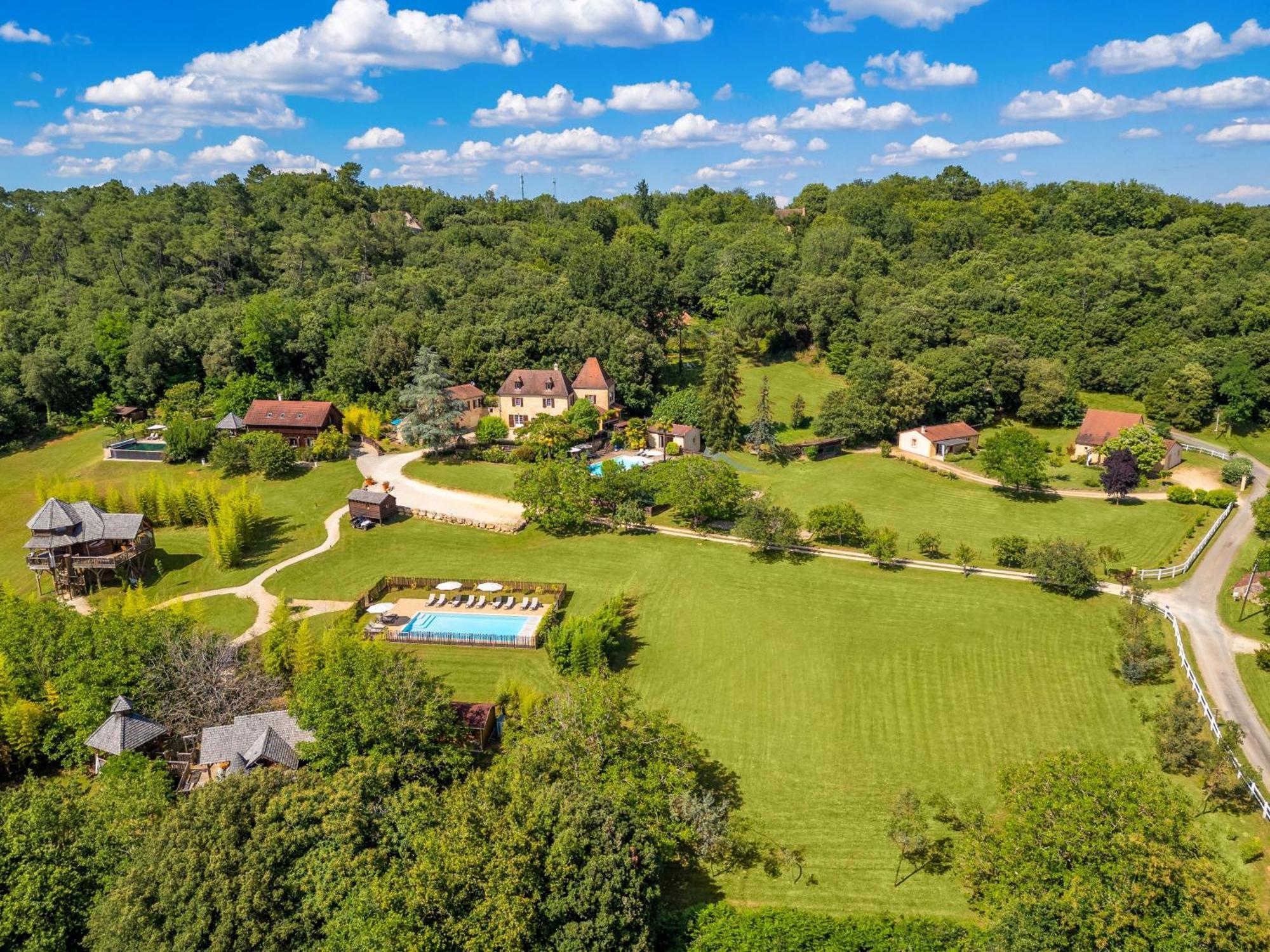 Domaine De Campagnac - Spa & Sauna Carsac-Aillac Exterior foto