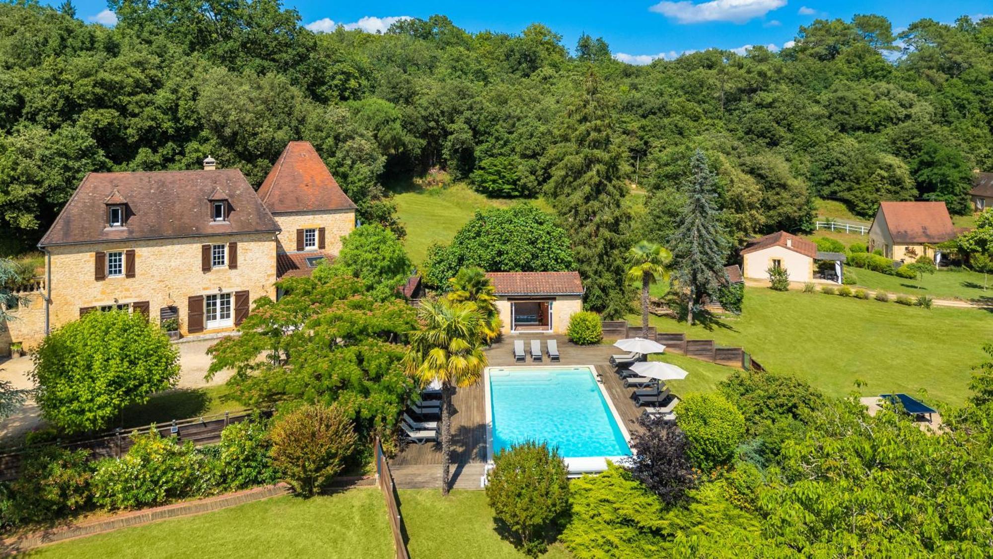 Domaine De Campagnac - Spa & Sauna Carsac-Aillac Exterior foto